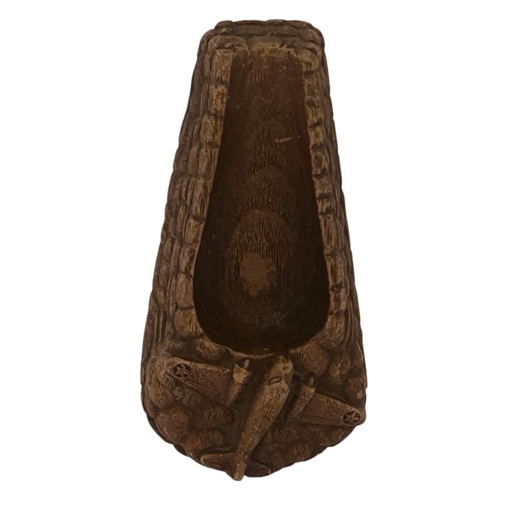 Vtg Airplane Design Holder